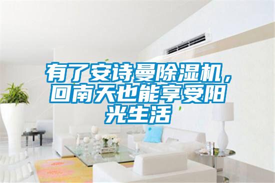 有了安詩曼除濕機(jī)，回南天也能享受陽光生活
