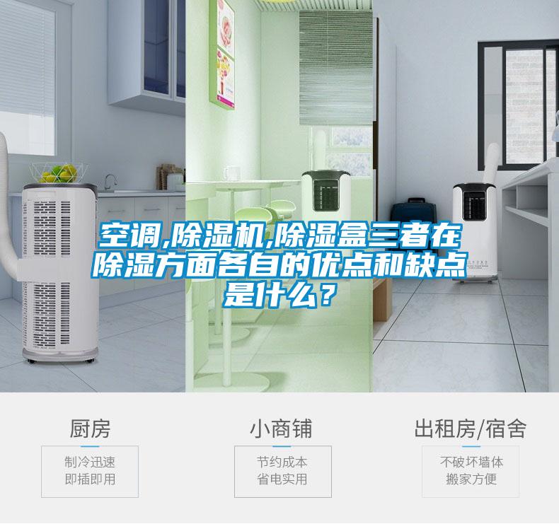 空調,除濕機,除濕盒三者在除濕方面各自的優點和缺點是什么？
