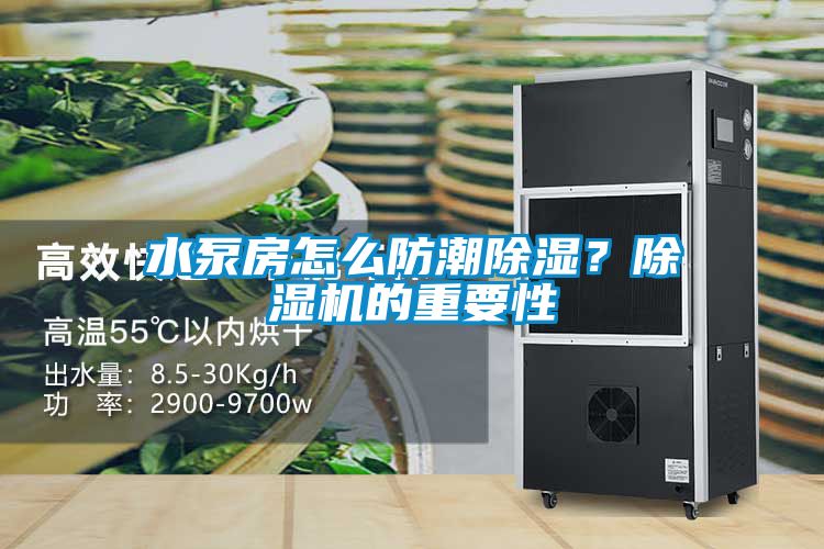 水泵房怎么防潮除濕？除濕機的重要性