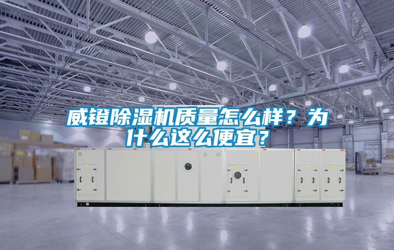 威鐙除濕機質量怎么樣？為什么這么便宜？